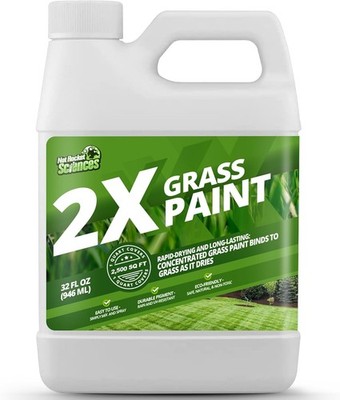 32oz 2X Green Grass Paint Lawn Ideal Turf Paint & Green Lawn Spray to Renew
