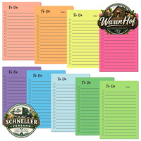 To Do Liste Haftnotizen 450 BläTter Linierte BlöCke Sticky Notes 9 StüCk