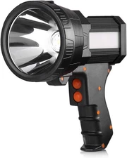 Rechargeable Handheld Spotlight 1000,000 Lumen LED Flashlight