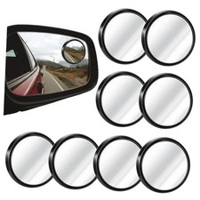 8 PCS Blind Spot Mirrors for Car, 2 Inch Round Convex Blind Spot Mirror 360 