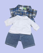 2012 Build A Bear x HOP Movie EB's Shirts & 2011 Shorts RETIRED Outfit