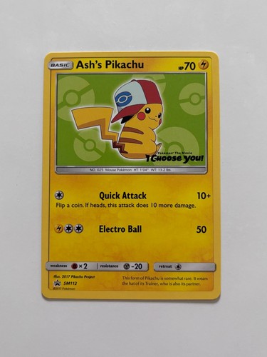 Pokemon Sun & Moon Black Star Promos 