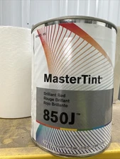 1 QUART AXALTA DUPONT CROMAX MASTERTINT 850J BRILLIANT RED TINT TONER COLOR