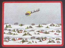 Lenox Sleighride Corkboard Placemat 6047043