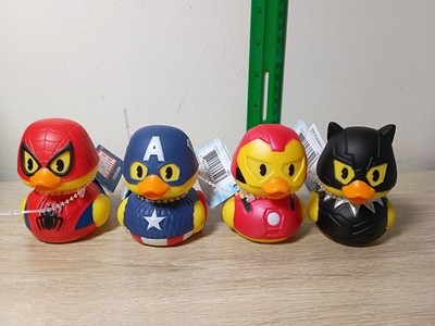 2.5'' SPIDER-MAN CAPTAIN AMERICA IRON MAN BLACK PANTHER Marvel Disney Duckalooz