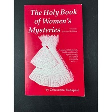 The Holy Book of Womens Mysteries Volume 1 Z Budapest