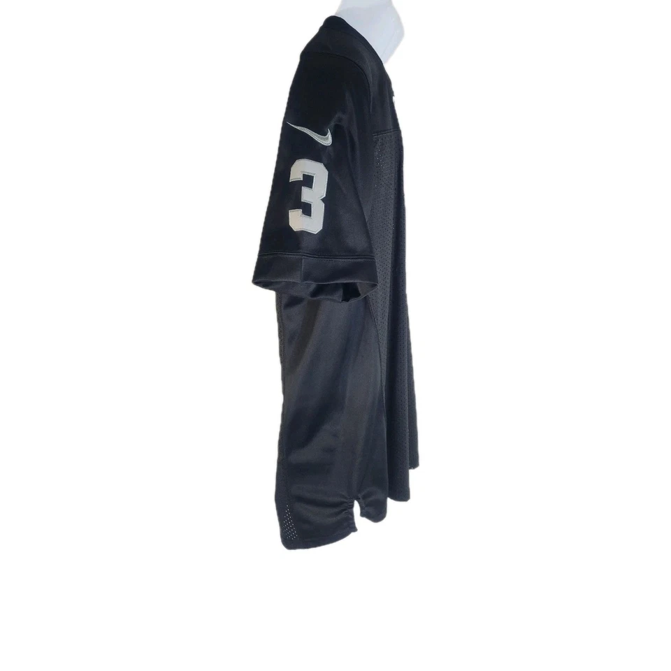 Camiseta Nike Carson Palmer Oakland Raiders #3 NFL para hombre 40 mediana cosida en el campo Foto 4 de 4