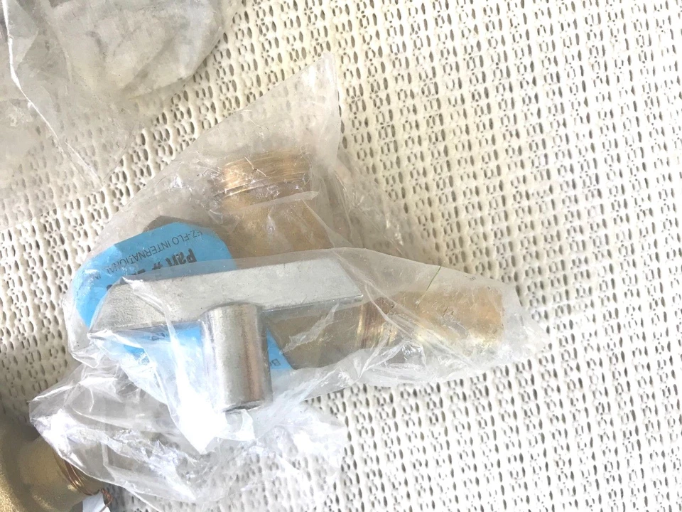 Válvula de jardín nariz doblada llave suelta 10 EZ Flo 20263 3/4" FIP MHT salida latón áspero Foto 4 de 4