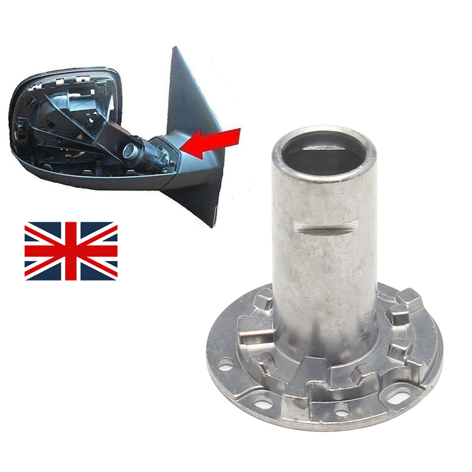 Wing Mirror Metal Bracket Gear Bearing Inner Bush Left & Right For VW T5 T6 Q7.