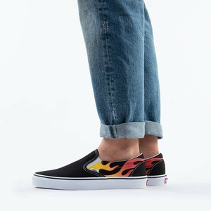 vans black flame