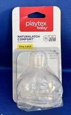 Playtex Baby Natural Comfort Easy Latch Nipples 2-Pack 3M NEW Medium Flow