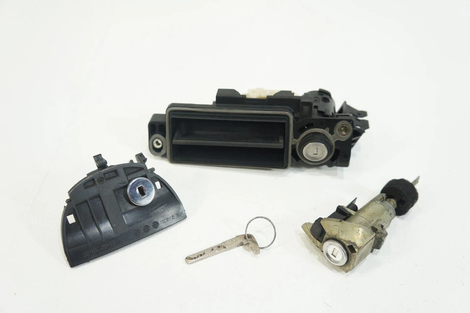 03-09 mercedes w209 clk350 clk500 puerta de transmisión maletero cerradura manija llave perdida juego Foto 4 de 4
