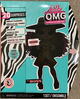 LOL Surprise OMG Series 3 Da Boss Fashion Doll with 20