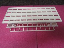 NALGENE Test Tube Rack For 20mm Tubes 4x10 Array Unwire Resmer White