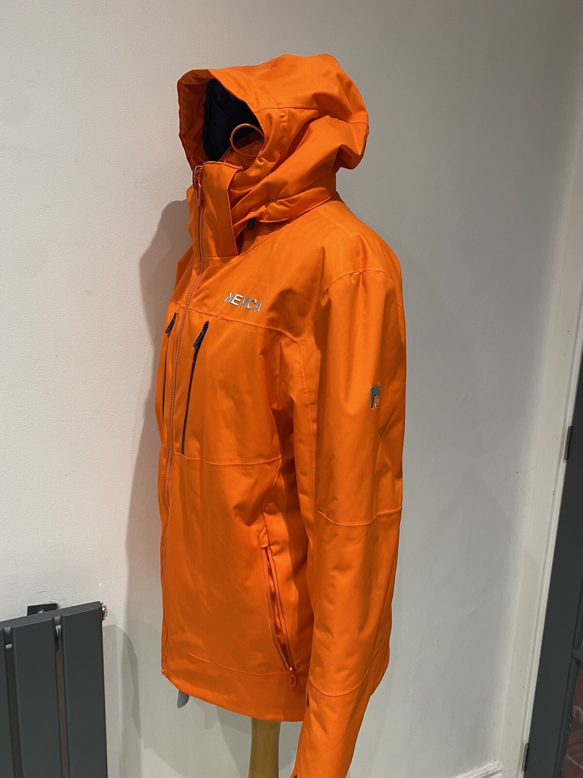 NEVICA SKI JACKET MENS Size S Waterproof Orange Jacket VGC eBay