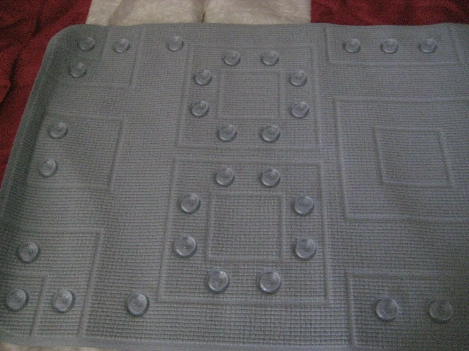 Cushioned Pillow Top NonSlip Rubber Bathtub Mat eBay