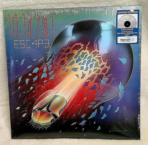 Journey ESCAPE Clear Color Vinyl LP Remastered Limited Edition Sealed Perry New