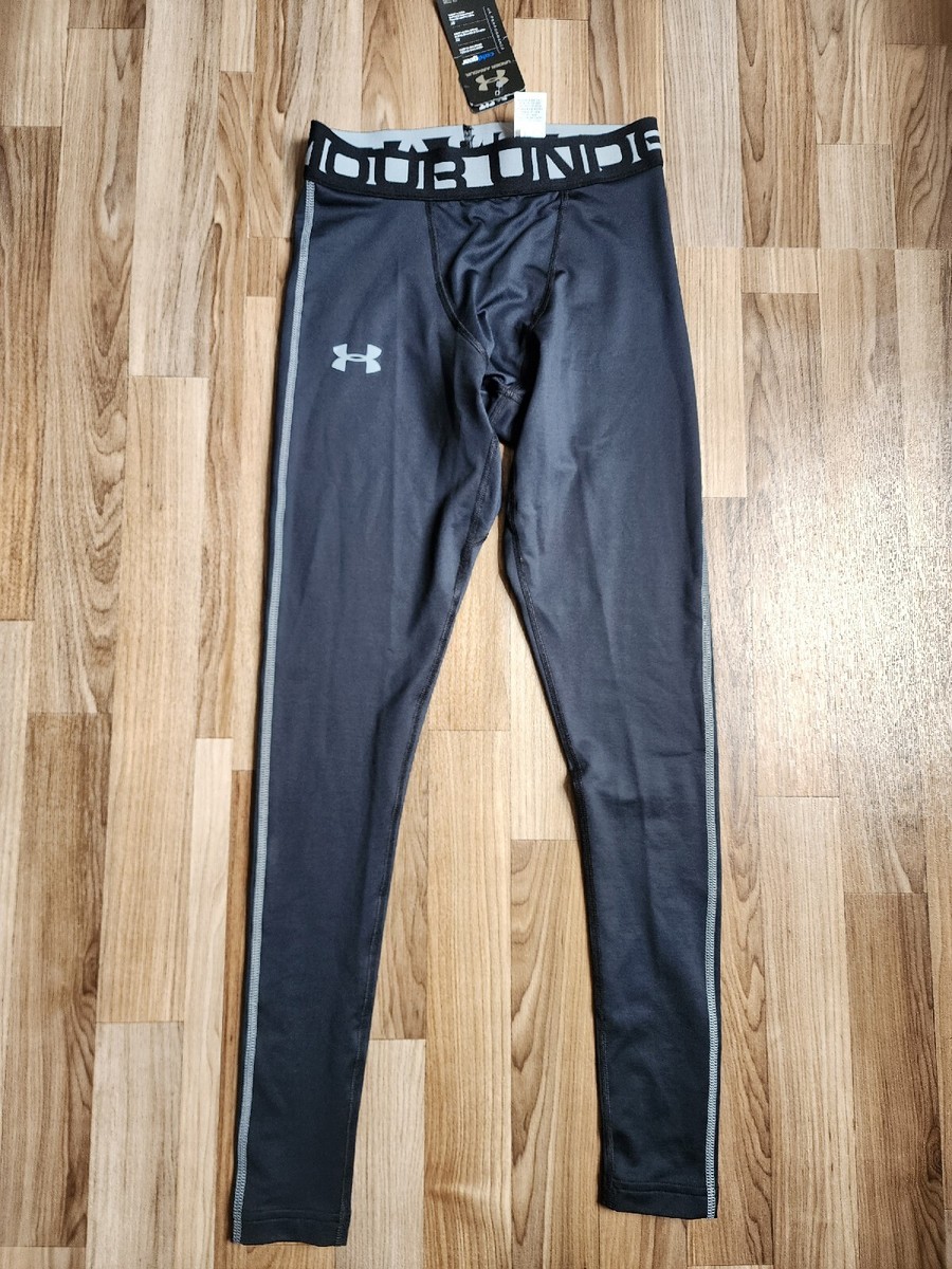 Mens Under Armour Evo ColdGear Compression Tights Small Black