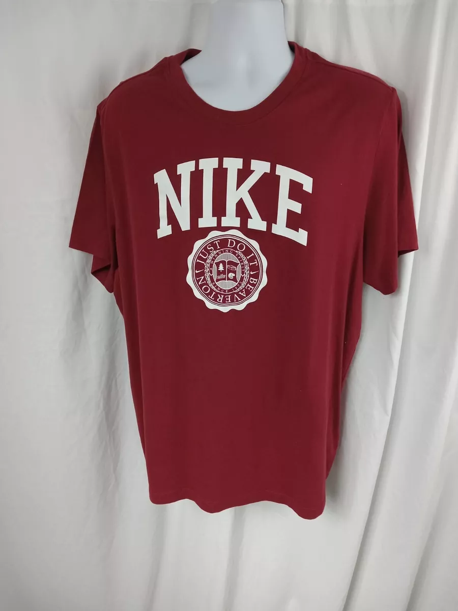 White and burgundy nike shirt outlet