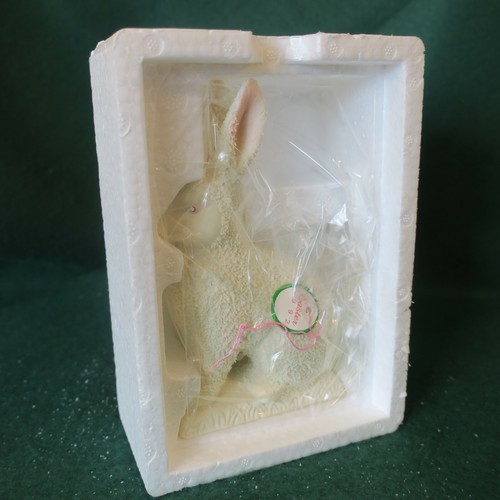 Snowbabies Dept 56 Easter Rabbit 1992 Bisque Porcelain New in Box - Picture 4 of 8