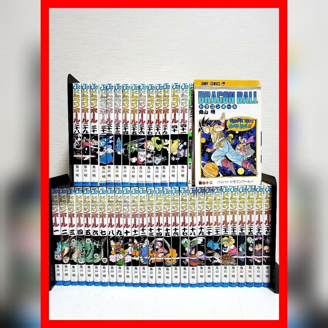 Dragon Ball Japanese language Vol.1-42 set Manga Comics Akira Toriyama