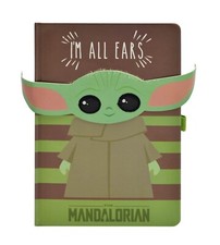 Mandalorian Notebook I'm All Ears lined hard cover A5 Birthday gifts for kids