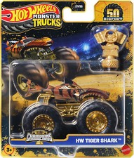 Hot Wheels Trophy Champions Monster Trrucks Auto HW Tiger Shark