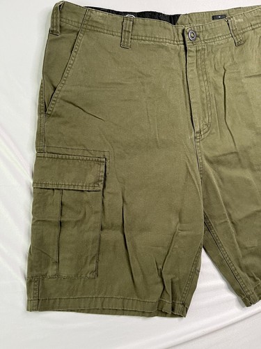 Volcom Shorts Mens 38 Army Green Slargo Cargo Utility Skater Work Casual NWT - Picture 4 of 12