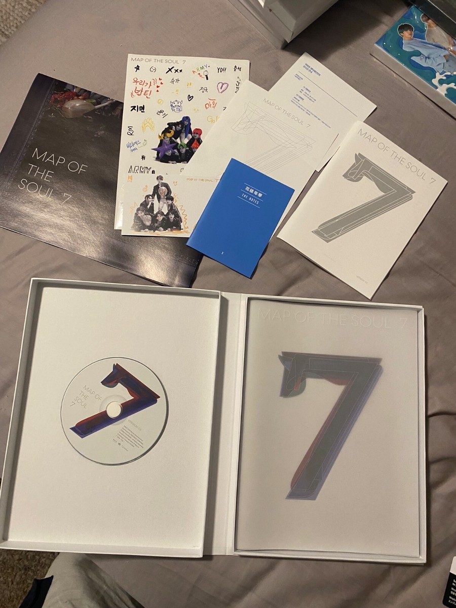 BTS Map of the Soul MOTS 7 (Version 3) Album no pc, includes