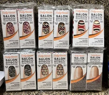 Lot Of 2  Sally Hansen Salon Effects Real Nail Polish Strips ~  YOU PICK.....
