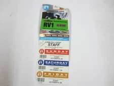 #219 NHRA 2006 TORCO NATIONALS Virginia Motorsports Press Pass Media Credential