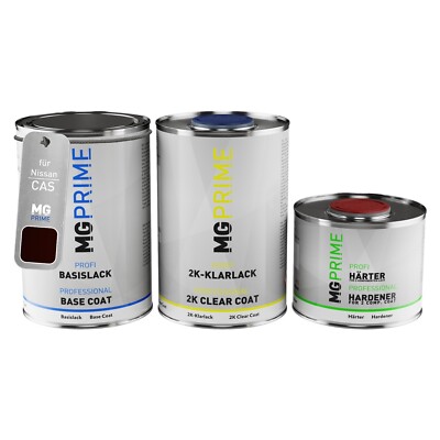 Autolack Dose Set für Nissan CAS Imperial Amber Pearl Dark Brown Pearl 2,5L