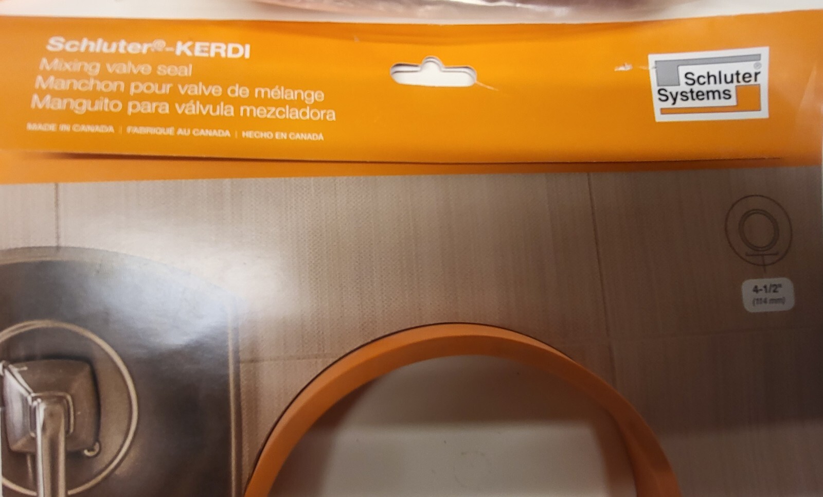NEW SURPLUS Schluter Kerdi Waterproofing Membranes & Valve Seal eBay