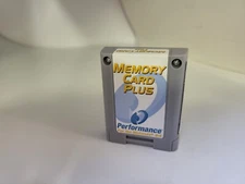 TESTED PERMORMANCE LARGE MEGA MEMORY CARD PLUS 4X FOR NINTENDO 64 N64 #P7