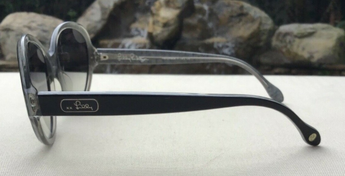?️ Lilly Pulitzer Oversized Square Striped Sunglasses Clearwater Sunglasses | Lilly Pulitzer main image 2