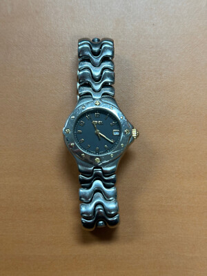 Ebel Sportwave Stainless Steel 27mm Quartz Watch E6087621 USED CONDITION