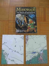 Mirkwood: The Wilds of Rhovanion + 2 Maps - Middle-Earth Role Playing Game MERP 