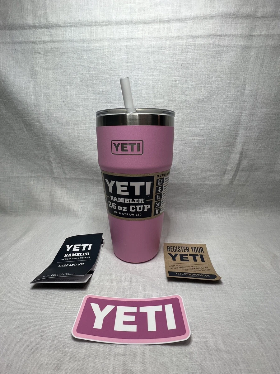 YETI POWER PINK - Stackable Rambler 10oz Coffee Mug NWT! RARE Limited  Edition!!