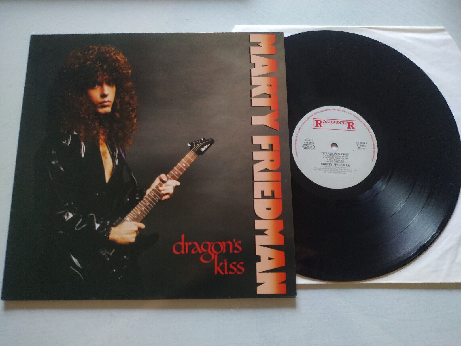 Marty Friedman dragon´S KISS RR9529 1988 First Press LP vinyl 12 " VG/VG MG