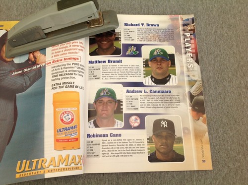 Trenton Thunder 1994-2003 10th Year Anniversary Magazine - Picture 5 of 7