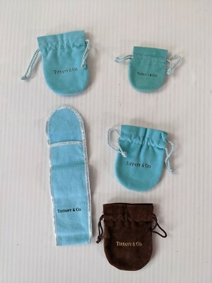 新品未使用※5個セットTiffany & Co. 小袋と箱のセット ティファニー ファセット ポーカー セット ティファニー ブルー レザー