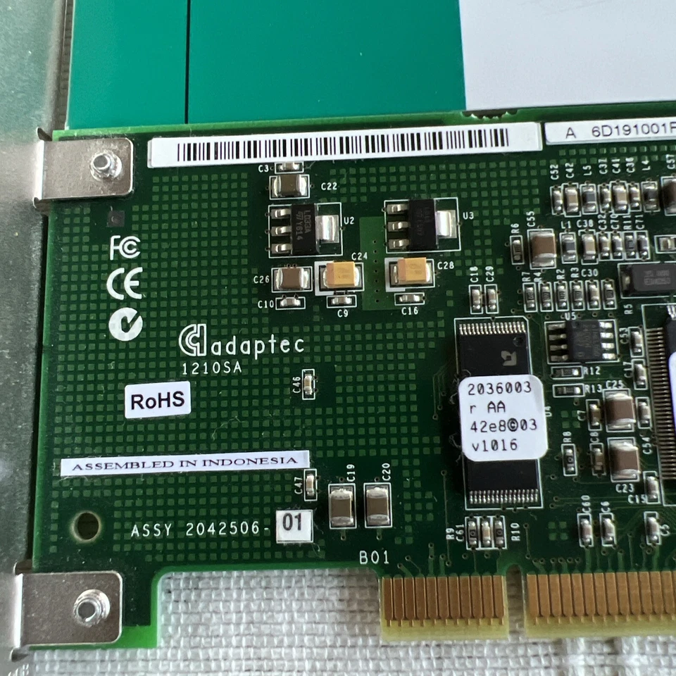 Adaptec AAR-1210SA PCI Server Raid Controller Card - Image 2 of 4