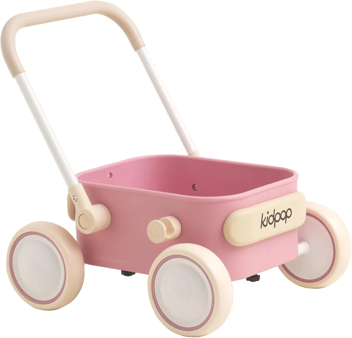 Toddler Push & Pull Wagon Walker 7mo-4yr Birthday Gift Pink