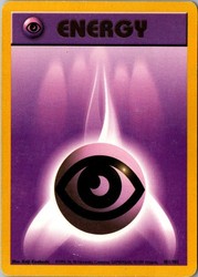 Pokémon TCG Base Set Psychic Energy 101/102 Common Card