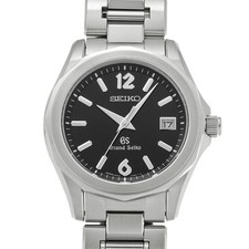 GRAND SEIKO Quartz SBGX035 Black Case Size 39×39mm Men's Used Watch #21125