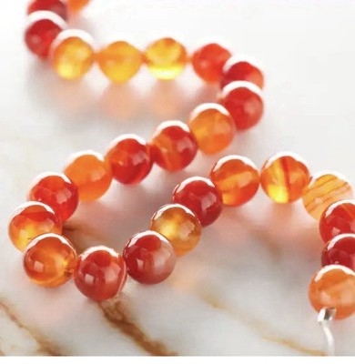 Agate Round Beads 10mm by Bead Landing 