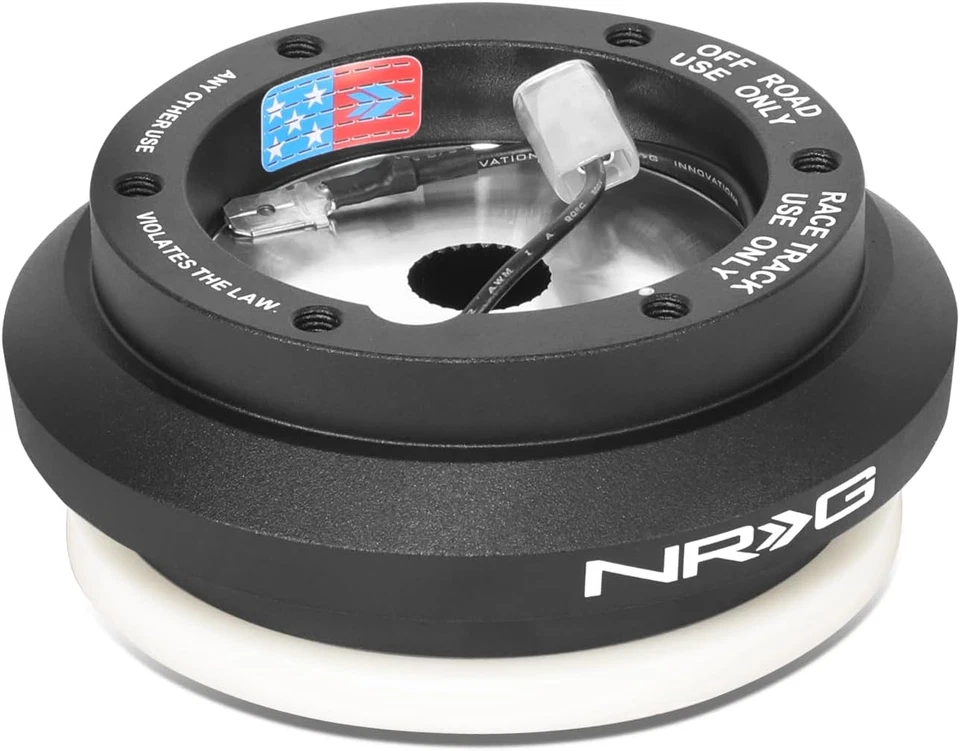 NRG-SRK-110H Racing Style, Steering Wheel Quick Release Short Hub Adapter, 6 X 7 - Image 2 of 4