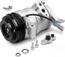 AC Compressor Compatible with 2000-2013 Chevy Silverado Suburban 1500 2500 Tahoe