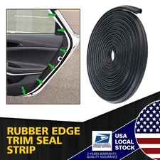 26ft U Shape Weatherstrip Car Door Trim EPDM Moulding Sealing Strip Rubber