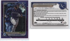 2024 Bowman Chrome Prospects Purple Shimmer Refractor /250 Blake Mitchell